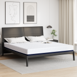 Saltele Alb și albastru Țesătură jacquard din poliester 100% GartenMobel Dekor