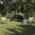 Cort cu acoperiș Altele Manual cu aerisire de aer Gri și negru 236 x 150 x 136 cm GartenMobel Dekor