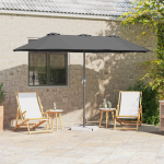 Parasol de Grădină Antracit 380 x 196 x 235 cm GartenMobel Dekor