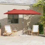 Parasol de Grădină Terracota 380 x 196 x 235 cm GartenMobel Dekor