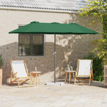 Parasol de Grădină Verde 380 x 196 x 235 cm GartenMobel Dekor