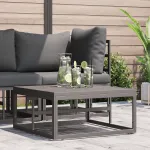 Seturi de mobilier de exterior Negru Oţel GartenMobel Dekor