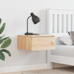 Noptieră Montată pe Perete 2 pcs Maro 37 x 35 x 18.5 cm GartenMobel Dekor