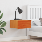 Noptieră Montată pe Perete 2 pcs Maro ceruit 37 x 35 x 18.5 cm GartenMobel Dekor