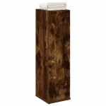 Dulap de baie cu suport role, stejar fumuriu, 20,5x22x72 cm GartenMobel Dekor