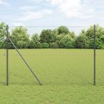 Gard Hexagonal Gri Gri 1.5 x 50 m Oțel GartenMobel Dekor