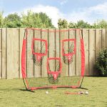 Baseball & Softball Negru 214.5 x 89.5 x 181 cm Poliester GartenMobel Dekor