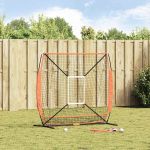 Baseball și Softball Negru 180 x 90 x 153 cm Poliester GartenMobel Dekor