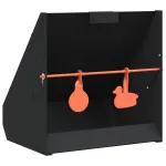 Cutie pentru gloanțe Negru 31 x 23 x 31.5 cm Oțel GartenMobel Dekor