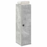 Dulap de baie cu suport role, gri beton, 20,5x22x72 cm GartenMobel Dekor