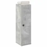 Dulap de baie cu suport role, gri beton, 20,5x22x72 cm GartenMobel Dekor