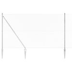 Set de Stâlpi de Gard Argintiu 10 x 1.5 m Oțel Galvanizat GartenMobel Dekor