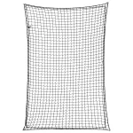Plasă de remorcă cu funie elastică, negru, 2,2x1,5 m, PP GartenMobel Dekor
