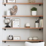 Poliță perete maro deschis 100x10x2 cm lemn masiv stejar tratat GartenMobel Dekor