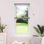 Jaluzea pentru Fereastră Argintiu 60 x 130 cm Aluminiu GartenMobel Dekor