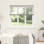 Jaluzea pentru Fereastră Argintiu 80 x 130 cm Aluminiu GartenMobel Dekor