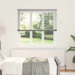 Jaluzea pentru Fereastră Argintiu 140 x 175 cm Aluminiu GartenMobel Dekor