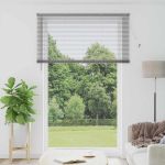 Jaluzea pentru Fereastră Argintiu 140 x 220 cm Aluminiu GartenMobel Dekor