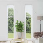 Jaluzea pentru Fereastră cu perdele Altele Manual Alb 80 x 130 cm Aluminiu GartenMobel Dekor