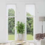 Jaluzea pentru Fereastră cu perdele Altele Manual Alb 80 x 130 cm Aluminiu GartenMobel Dekor