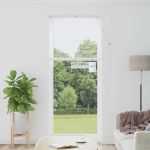 Jaluzea pentru Fereastră cu perdele Altele Manual Alb 80 x 130 cm Aluminiu GartenMobel Dekor
