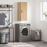 Dulap montat pe perete, stejar sonoma, 34,5x34x90 cm GartenMobel Dekor