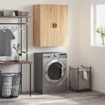 Dulap TV montat pe perete, stejar sonoma, 69,5x34x90 cm GartenMobel Dekor