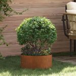 Ghiveci din Oțel Corten Oțel Corten Mediu Inserții Decorative GartenMobel Dekor
