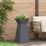 Suport pentru plante Antracit Plastic 35 x 35 x 73 cm GartenMobel Dekor