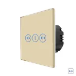 Intrerupator Draperie cu Touch din Sticla LUXION SmartElectro IntelligentHouse