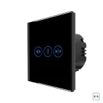 Intrerupator Draperie cu Touch din Sticla LUXION SmartElectro IntelligentHouse
