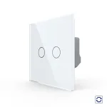 Intrerupator Dublu cu Revenire / Reset cu Touch LIVOLO - Serie Noua SmartElectro IntelligentHouse