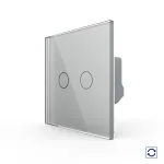 Intrerupator Dublu cu Revenire / Reset cu Touch LIVOLO - Serie Noua SmartElectro IntelligentHouse