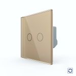 Intrerupator Dublu cu Revenire / Reset cu Touch LIVOLO - Serie Noua SmartElectro IntelligentHouse