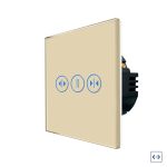 Intrerupator Wi-Fi Draperie cu Touch din Sticla LUXION SmartElectro IntelligentHouse