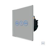 Intrerupator Wi-Fi Draperie cu Touch din Sticla LUXION SmartElectro IntelligentHouse