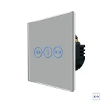 Intrerupator Wi-Fi Draperie cu Touch din Sticla LUXION SmartElectro IntelligentHouse