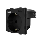 Modul Priza Simpla + USB-A + USB-C LUXION SmartElectro IntelligentHouse