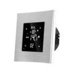 Termostat Wi-Fi pentru incalzirea electrica LUXION cu Rama din Aluminiu SmartElectro IntelligentHouse