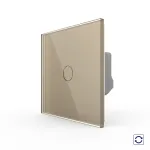 Intrerupator Simplu cu Revenire Contact Uscat cu Touch LIVOLO - Serie Noua SmartElectro IntelligentHouse