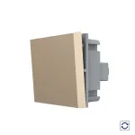 Modul Intrerupator Simplu Mecanic, 2 Module cu Reset (Revenire) LIVOLO - Serie Noua SmartElectro IntelligentHouse