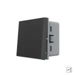 Modul Intrerupator Simplu Mecanic Cap Cruce, 2 Module - Serie Noua SmartElectro IntelligentHouse