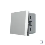 Modul Intrerupator Simplu Mecanic Cap Cruce, 2 Module - Serie Noua SmartElectro IntelligentHouse