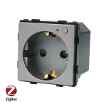 Modul Priza Inteligenta cu Protocol Zigbee Fara Rama Din Sticla LUXION SmartElectro IntelligentHouse