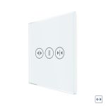 Panou Intrerupator Draperii cu Touch Din Sticla LUXION SmartElectro IntelligentHouse