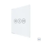 Panou Intrerupator Draperii cu Touch Din Sticla LUXION SmartElectro IntelligentHouse