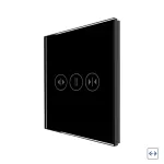 Panou Intrerupator Draperii cu Touch Din Sticla LUXION SmartElectro IntelligentHouse