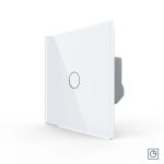 Intrerupator Simplu cu Timer LIVOLO Din Sticla - Serie Noua SmartElectro IntelligentHouse