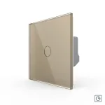 Intrerupator Simplu cu Timer LIVOLO Din Sticla - Serie Noua SmartElectro IntelligentHouse