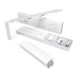 Kit sina electrica LUXION 3.2 m pentru draperii sau perdele, Telecomanda, Control telefon, Wi-Fi SmartElectro IntelligentHouse